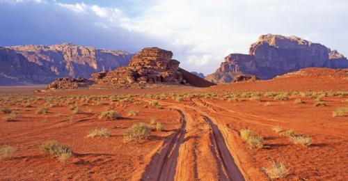 Désert du Wadi Rum en Jordanie